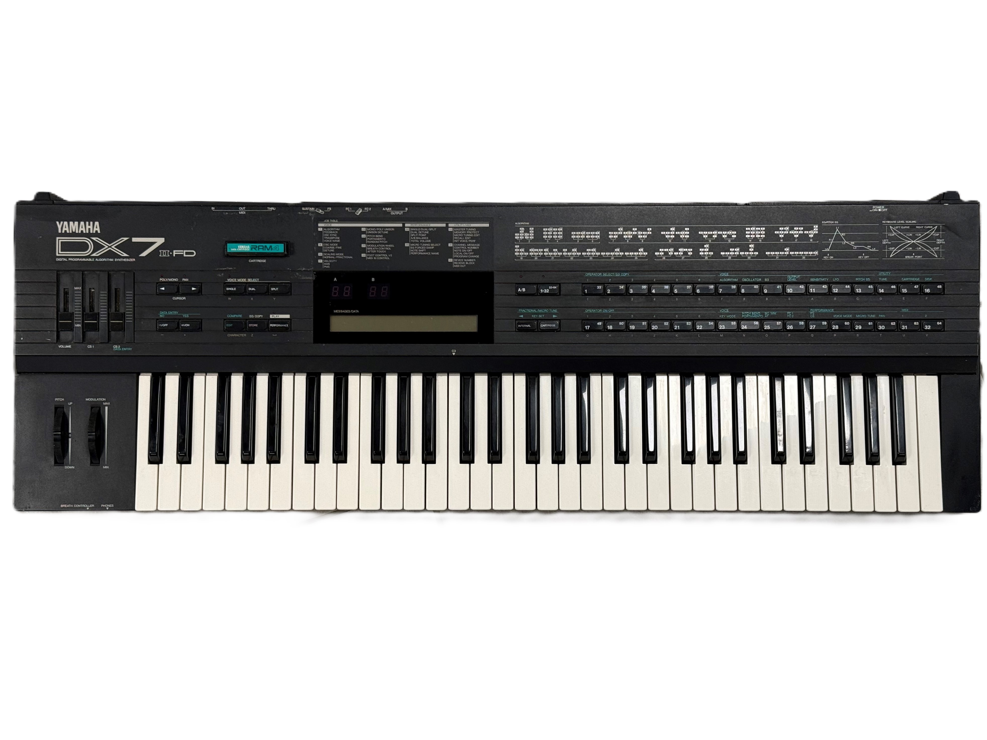 可愛いクリスマスツリーやギフトが！ DX7 Yamaha USED) II Musik Allround - products Used - FD 鍵盤楽器
